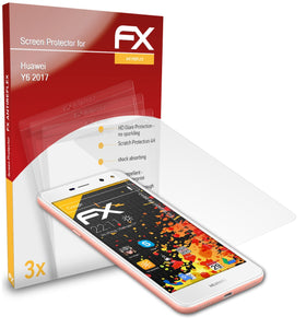 atFoliX FX-Antireflex Displayschutzfolie für Huawei Y6 2017