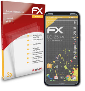 atFoliX FX-Antireflex Displayschutzfolie für Huawei Y6 2018