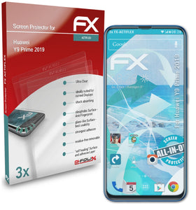 atFoliX FX-ActiFleX Displayschutzfolie für Huawei Y9 Prime 2019