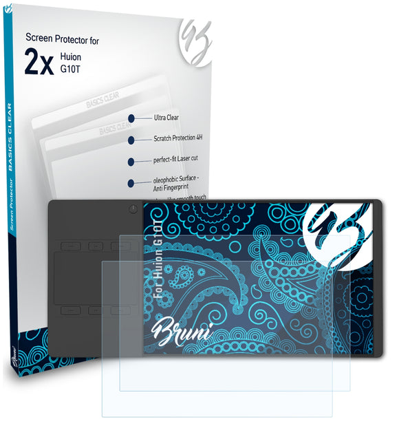 Bruni Basics-Clear Displayschutzfolie für Huion G10T