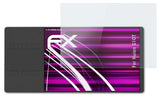Glasfolie atFoliX kompatibel mit Huion G10T, 9H Hybrid-Glass FX