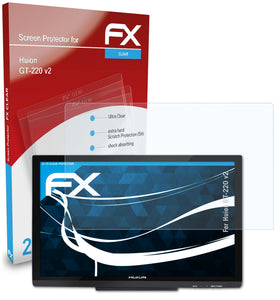 atFoliX FX-Clear Schutzfolie für Huion GT-220 v2