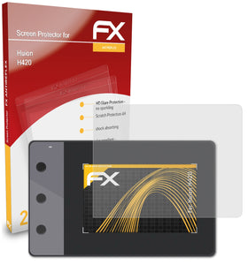 atFoliX FX-Antireflex Displayschutzfolie für Huion H420