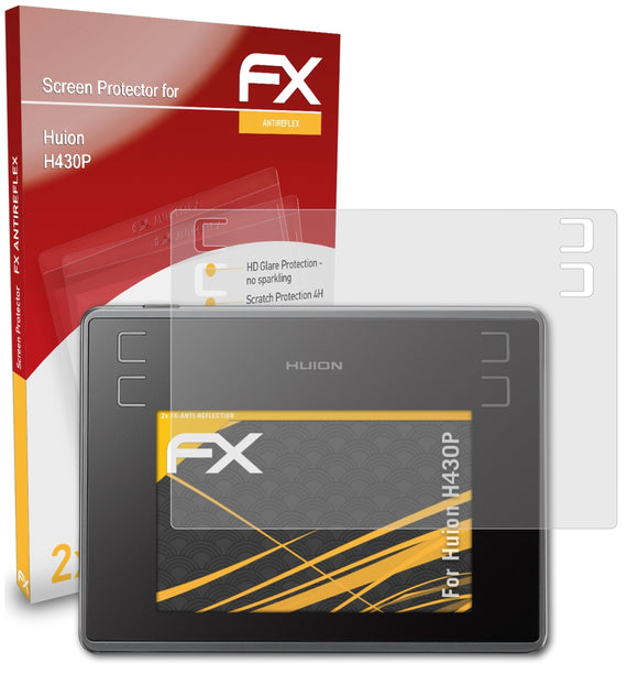 atFoliX FX-Antireflex Displayschutzfolie für Huion H430P