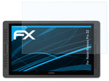 Schutzfolie atFoliX kompatibel mit Huion Kamvas Pro 22, ultraklare FX (2X)