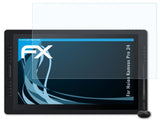 Schutzfolie atFoliX kompatibel mit Huion Kamvas Pro 24, ultraklare FX (2X)