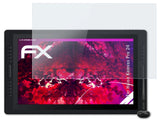 Glasfolie atFoliX kompatibel mit Huion Kamvas Pro 24, 9H Hybrid-Glass FX