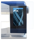 Schutzfolie atFoliX kompatibel mit Husqvarna Viking Designer Brilliance 80, ultraklare FX (2X)
