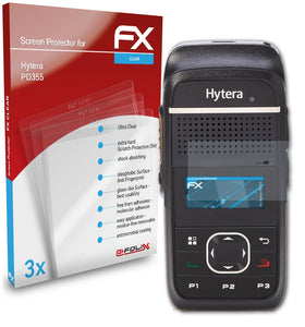 atFoliX FX-Clear Schutzfolie für Hytera PD355