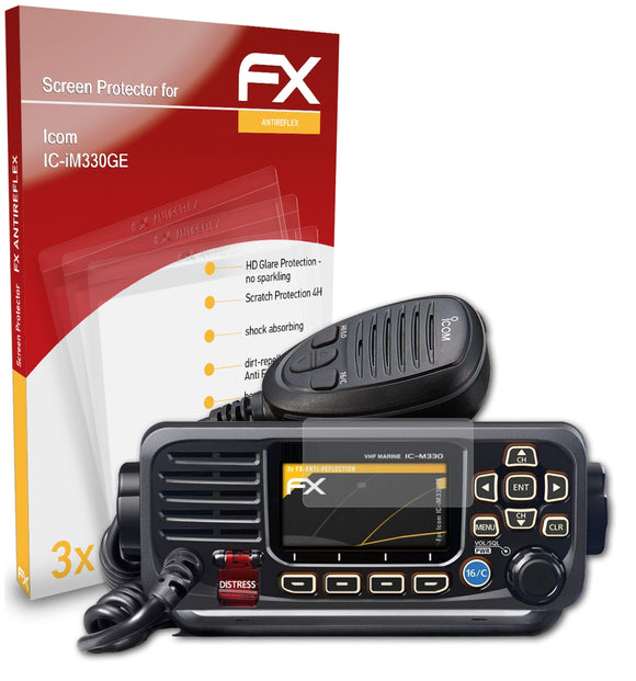 atFoliX FX-Antireflex Displayschutzfolie für Icom IC-iM330GE