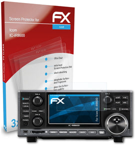 atFoliX FX-Clear Schutzfolie für Icom IC-iR8600