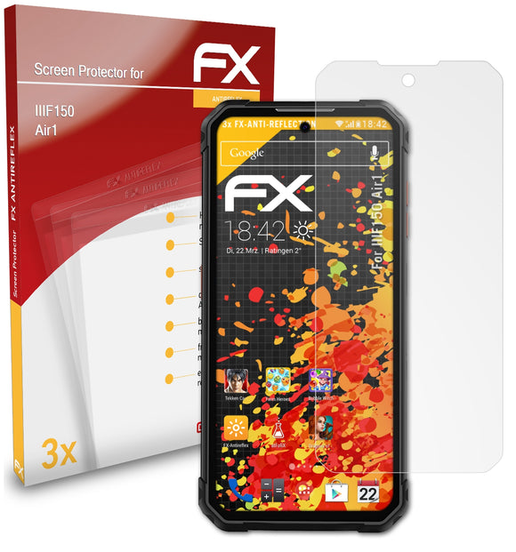 atFoliX FX-Antireflex Displayschutzfolie für IIIF150 Air1