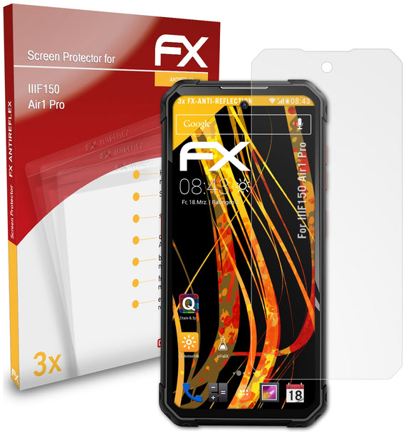 atFoliX FX-Antireflex Displayschutzfolie für IIIF150 Air1 Pro