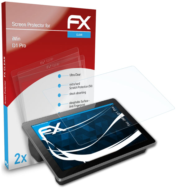 atFoliX FX-Clear Schutzfolie für iMin D1 Pro