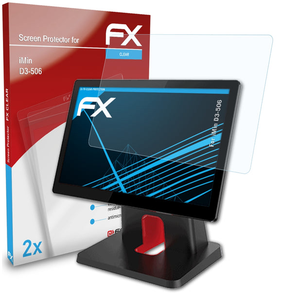 atFoliX FX-Clear Schutzfolie für iMin D3-506