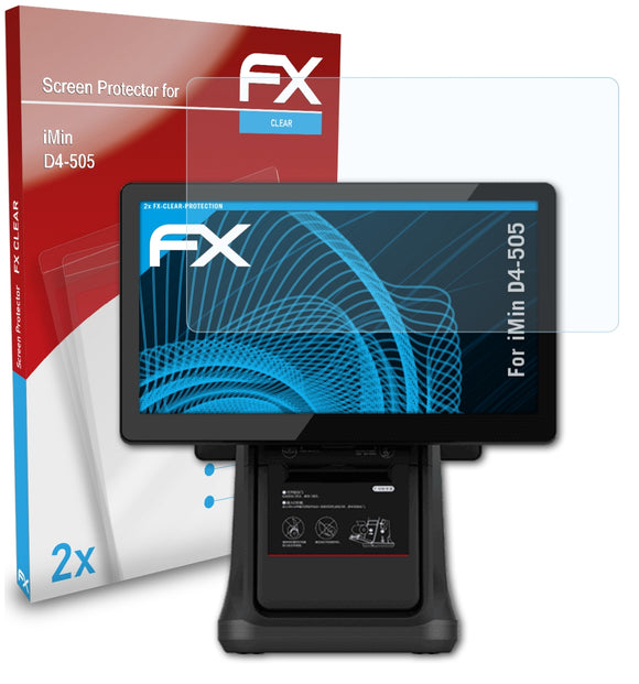 atFoliX FX-Clear Schutzfolie für iMin D4-505