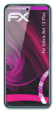 Glasfolie atFoliX kompatibel mit Infinix Hot 12 Play, 9H Hybrid-Glass FX