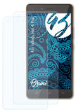Schutzfolie Bruni kompatibel mit Infinix Hot 4 Pro, glasklare (2X)