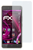 Glasfolie atFoliX kompatibel mit Infinix Hot 4 Pro, 9H Hybrid-Glass FX