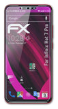 Glasfolie atFoliX kompatibel mit Infinix Hot 7 Pro, 9H Hybrid-Glass FX
