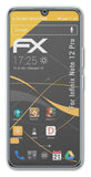 Panzerfolie atFoliX kompatibel mit Infinix Note 12 Pro, entspiegelnde und stoßdämpfende FX (3X)