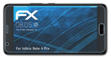 Schutzfolie atFoliX kompatibel mit Infinix Note 4 Pro, ultraklare FX (3X)
