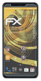 Panzerfolie atFoliX kompatibel mit Infinix Note 5, entspiegelnde und stoßdämpfende FX (3X)