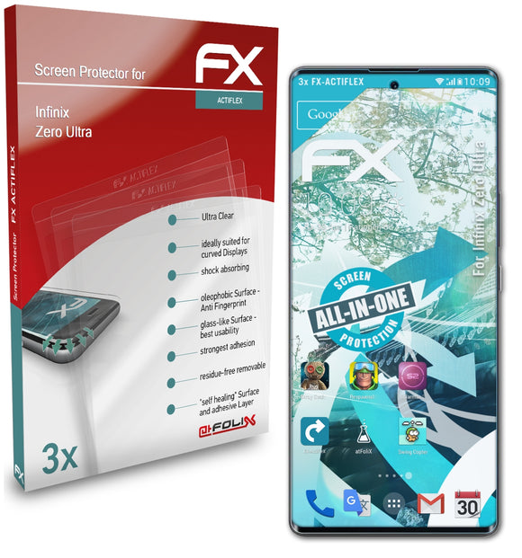 atFoliX FX-ActiFleX Displayschutzfolie für Infinix Zero Ultra