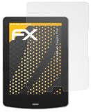 Panzerfolie atFoliX kompatibel mit inkBook Calypso Plus, entspiegelnde und stoßdämpfende FX (2X)