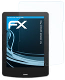 Schutzfolie atFoliX kompatibel mit inkBook Calypso Plus, ultraklare FX (2X)