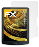 Panzerfolie atFoliX kompatibel mit inkBook Explore, entspiegelnde und stoßdämpfende FX (2X)