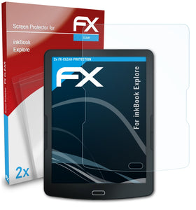 atFoliX FX-Clear Schutzfolie für inkBook Explore