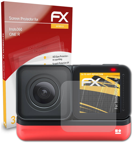 atFoliX FX-Antireflex Displayschutzfolie für Insta360 ONE R