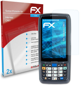 atFoliX FX-Clear Schutzfolie für Intermec CN51