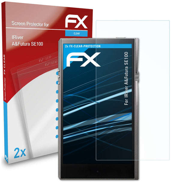 atFoliX FX-Clear Schutzfolie für IRiver A&Futura SE100