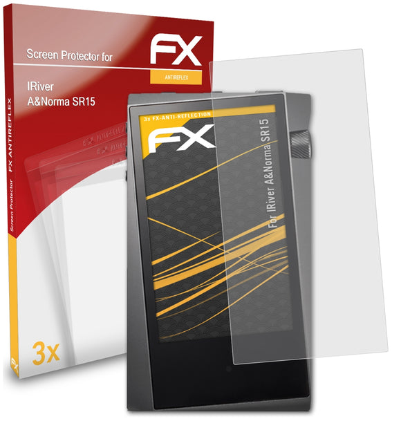 atFoliX FX-Antireflex Displayschutzfolie für IRiver A&Norma SR15