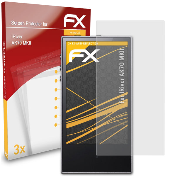 atFoliX FX-Antireflex Displayschutzfolie für IRiver AK70 MKII