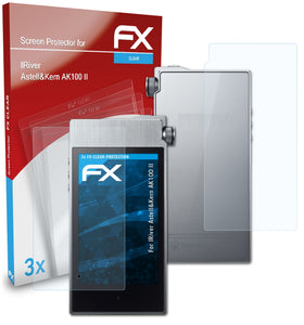 atFoliX FX-Clear Schutzfolie für IRiver Astell&Kern AK100 II