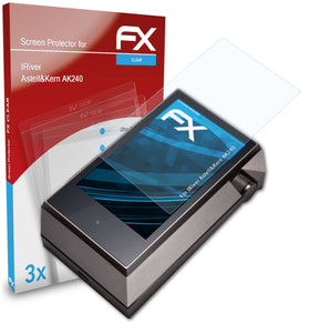atFoliX FX-Clear Schutzfolie für IRiver Astell&Kern AK240