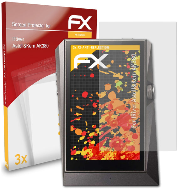 atFoliX FX-Antireflex Displayschutzfolie für IRiver Astell&Kern AK380