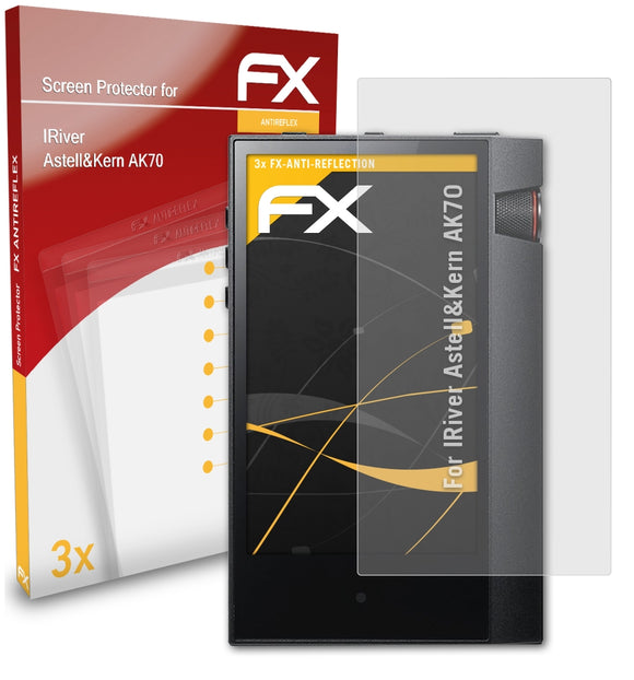 atFoliX FX-Antireflex Displayschutzfolie für IRiver Astell&Kern AK70
