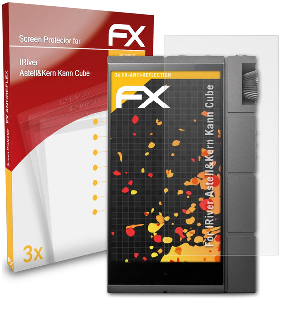atFoliX FX-Antireflex Displayschutzfolie für IRiver Astell&Kern Kann Cube