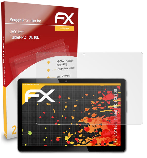 atFoliX FX-Antireflex Displayschutzfolie für JAY-tech Tablet-PC TXE10D