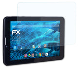 Schutzfolie atFoliX kompatibel mit JAY-tech Tablet-PC XTE7D, ultraklare FX (2X)