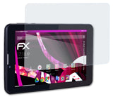Glasfolie atFoliX kompatibel mit JAY-tech Tablet-PC XTE7D, 9H Hybrid-Glass FX