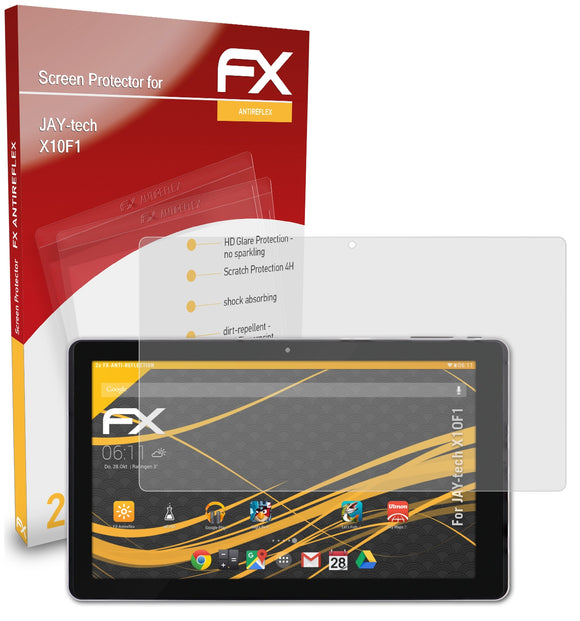 atFoliX FX-Antireflex Displayschutzfolie für JAY-tech X10F1