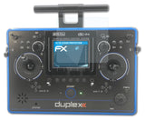 Schutzfolie atFoliX kompatibel mit Jeti Transmitter Duplex DC-14 II, ultraklare FX (3X)