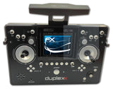 Schutzfolie atFoliX kompatibel mit Jeti Transmitter Duplex DC-16 II, ultraklare FX (3X)