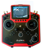Schutzfolie atFoliX kompatibel mit Jeti Transmitter Duplex DS-12, ultraklare FX (3X)