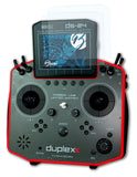Schutzfolie Bruni kompatibel mit Jeti Transmitter Duplex DS-24, glasklare (2X)